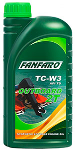 Fanfaro Outboard 2T motor oil - 1 литр