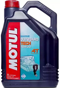 MOTUL Outboard TECH 4T 10w40 Semi-Syntetic - 5 литров