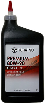 масло tohatsu premium gear lube, 1 литр