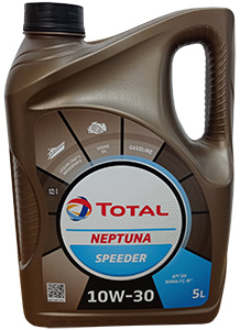 Total 213762 Neptunia Speeder 10w30 (полусинтетика), 5 литров