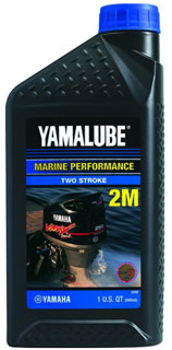 масло 1 литр Yamalube 2M Two Stroke Outboard