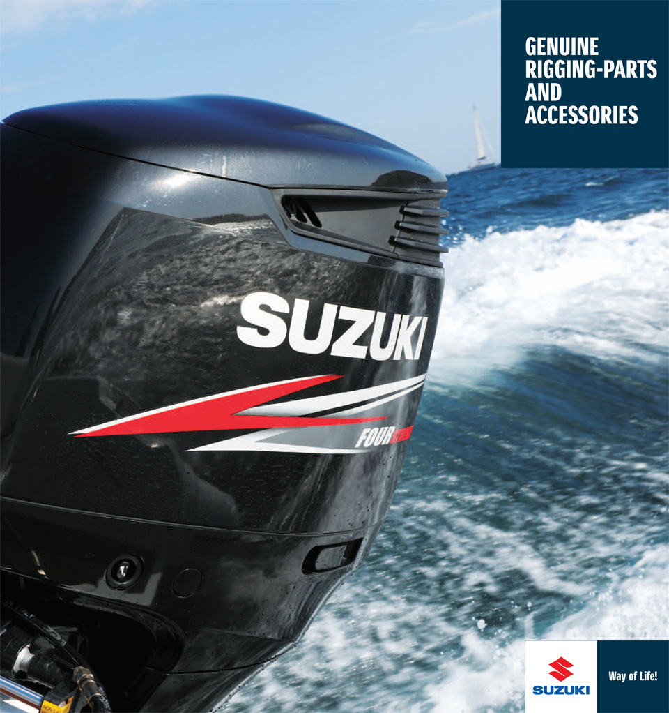 аксессуары на моторы Suzuki - каталог 2014 года