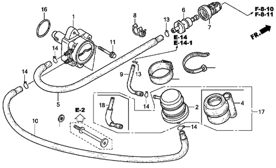   honda BF15D3SHU Fuel Pump