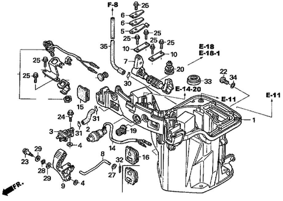    Honda BF20D3 SHU   