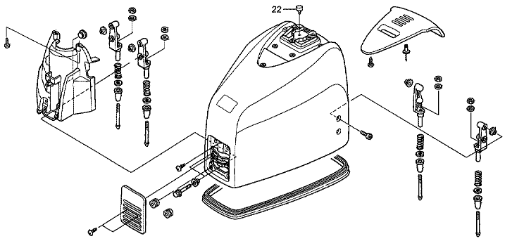   honda bf225-a6 xu