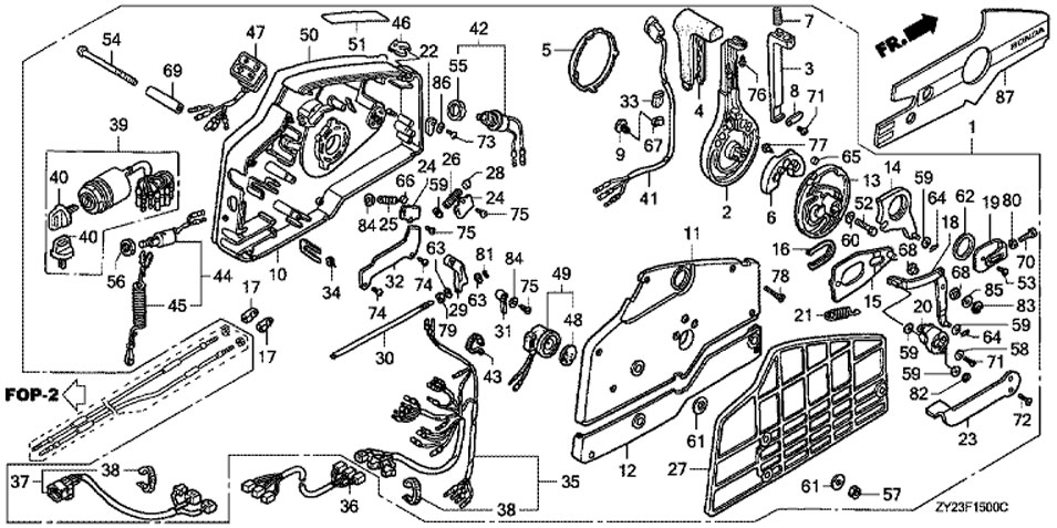    Honda BF225 A6 XU