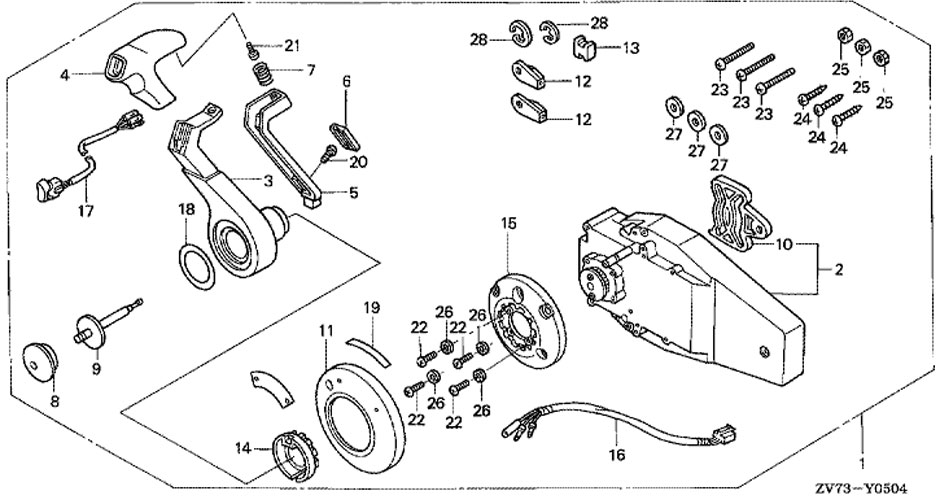  Honda BF30 D4 SRTU,     