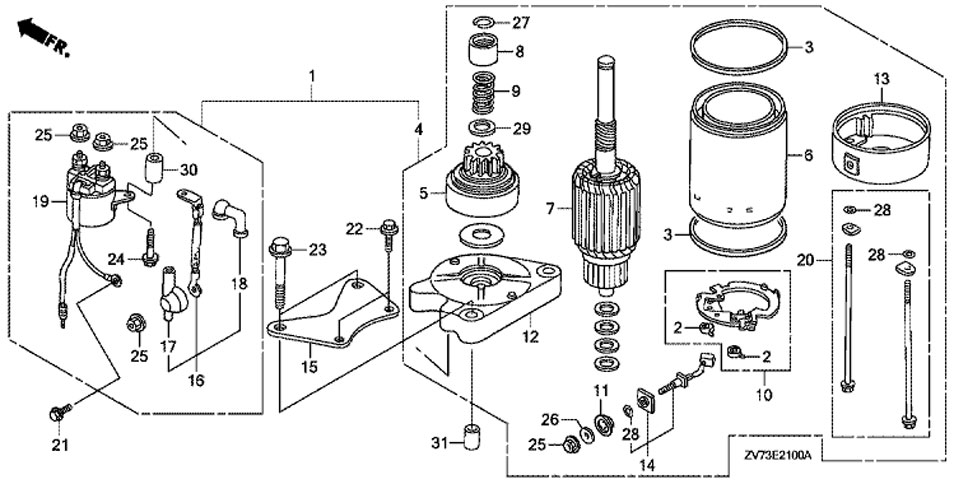   HONDA BF30A4 SRTU