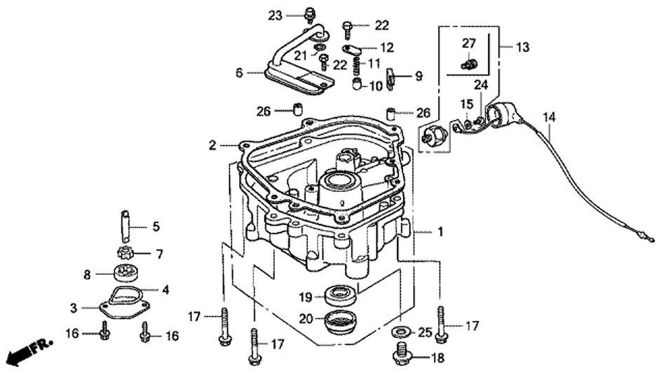     honda BF5 A4 SU