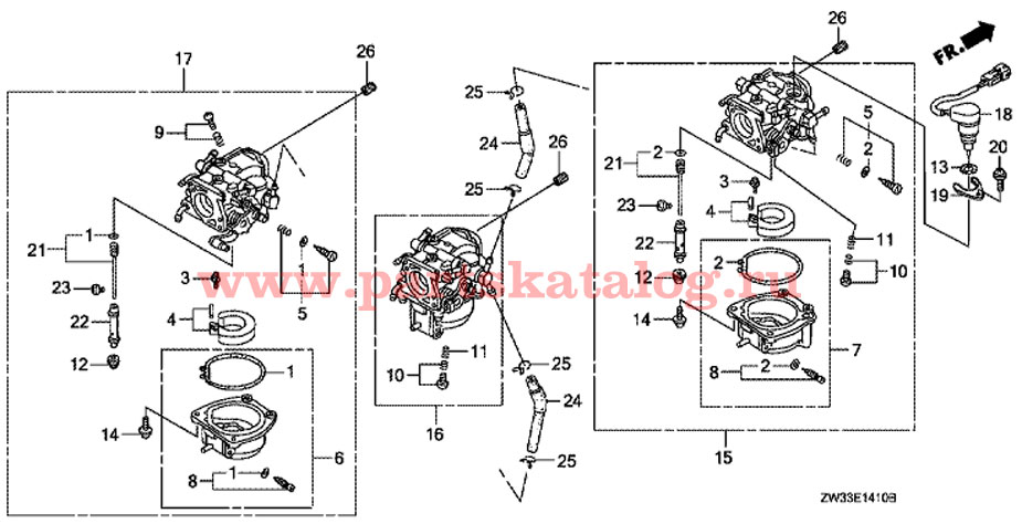    Honda bf50 a4 lrtw