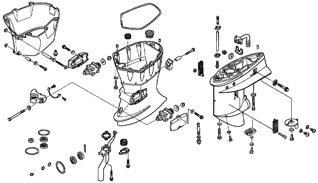 Honda bf50 схема