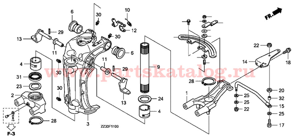  ,  Honda bf60a lrtu