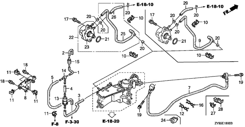 honda BF 90 DKO LRTU  , Fuel Pump