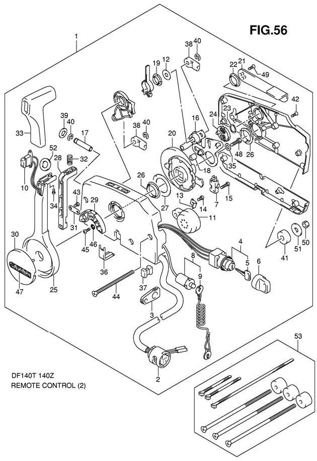 ������������� ���������� Suzuki DF140TL K11 2004 ����