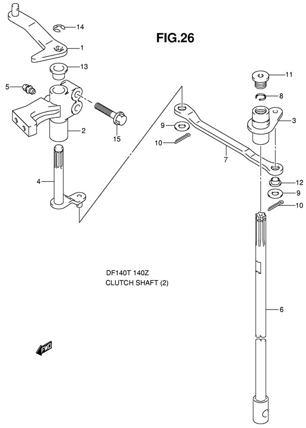 ��� ��������� Suzuki DF140 TL (E1) K11