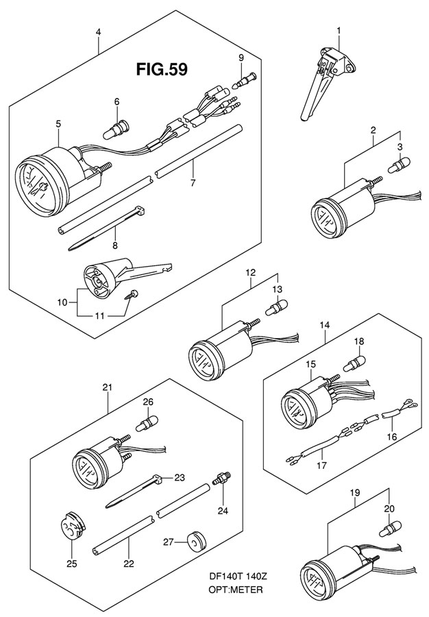 ����� Suzuki DF140 TL K11 - ������������� �������
