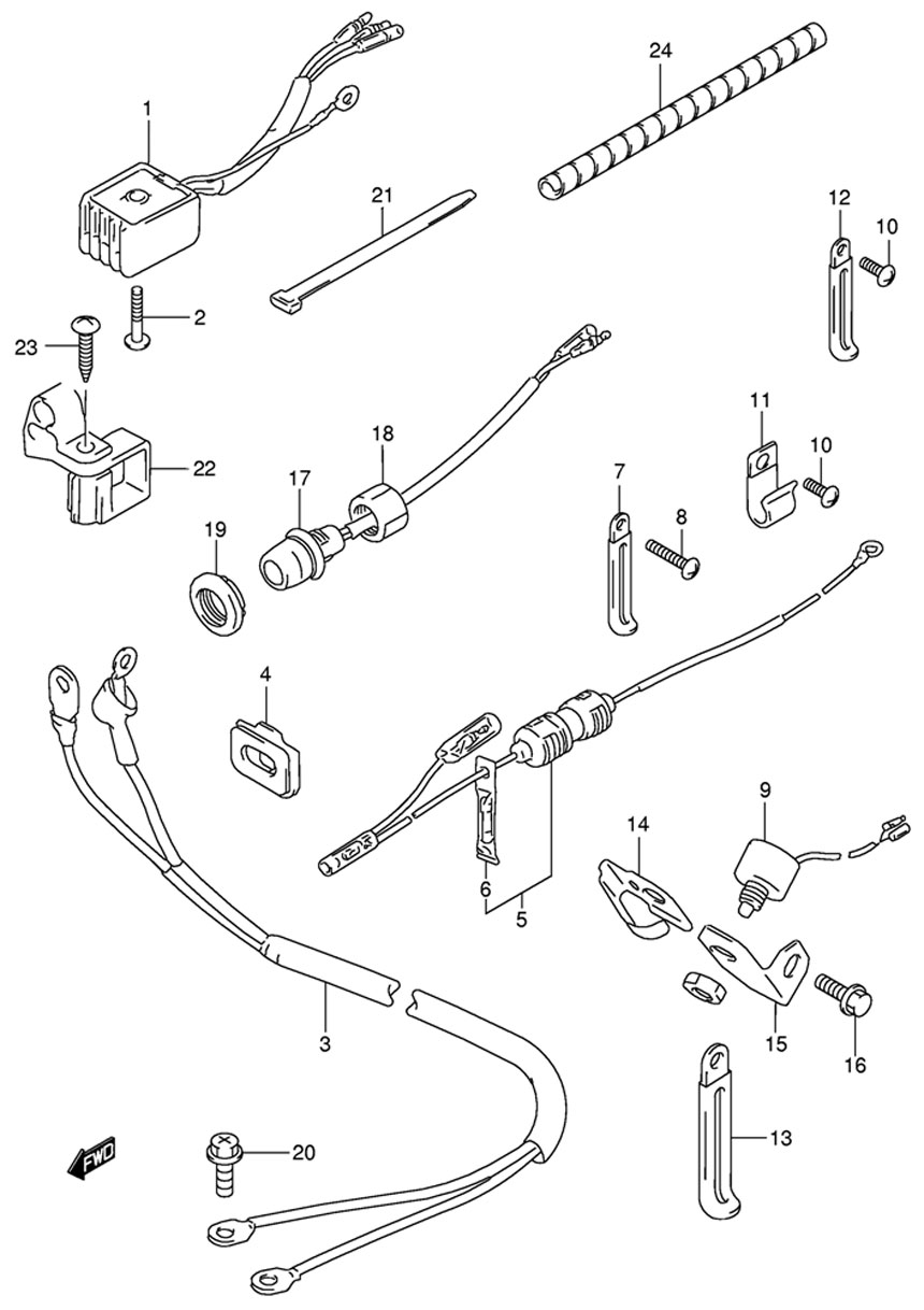 ����������� - �������� �������� ����� suzuki df 15 sk9