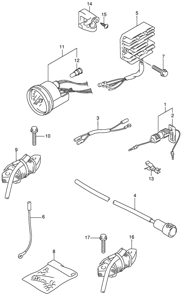 �������������� ����� ��� ��������� suzuki df15 sk9 Electrical