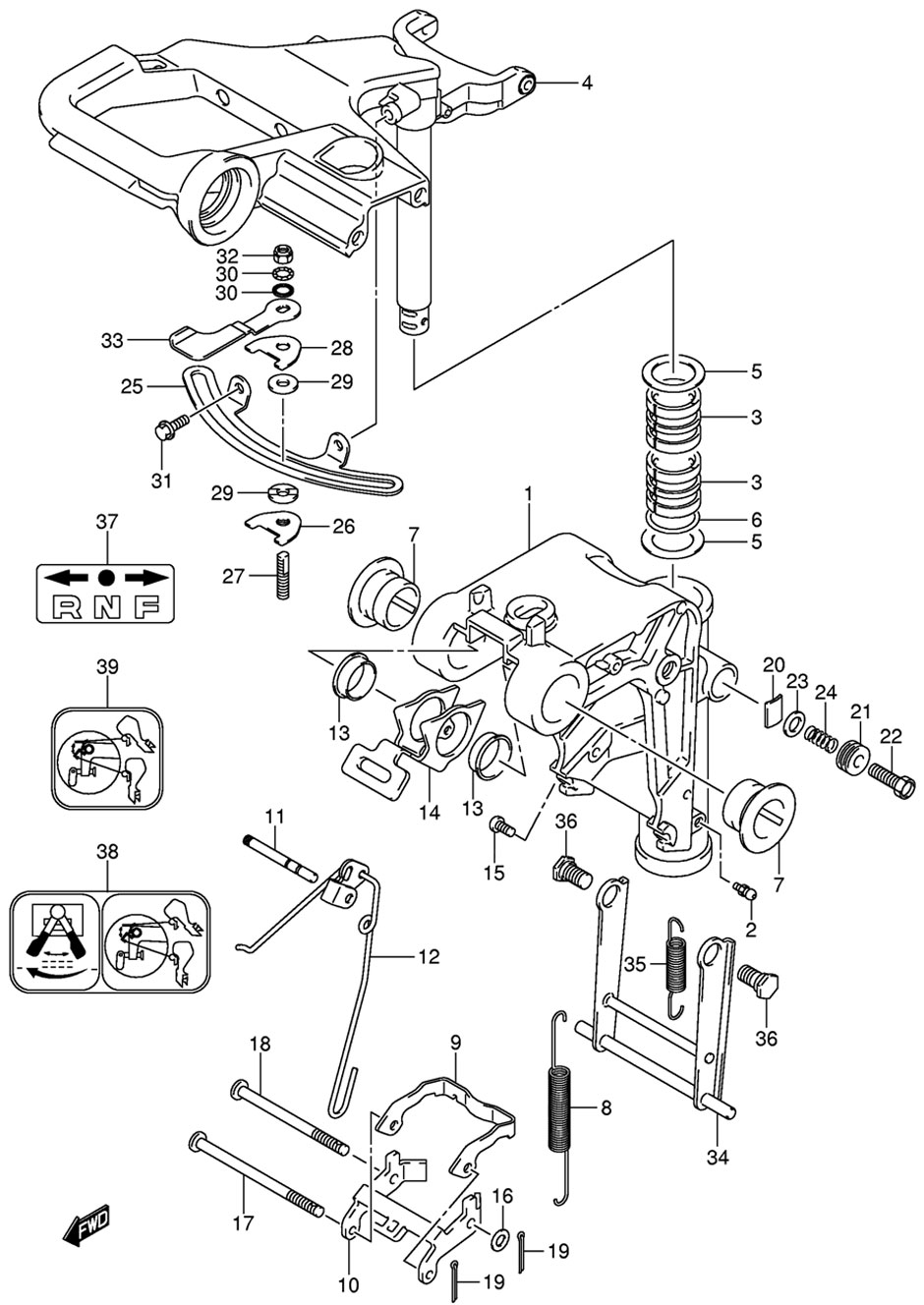 ���������� ��������� ������ suzuki df15 sk9 2005-2009 ����