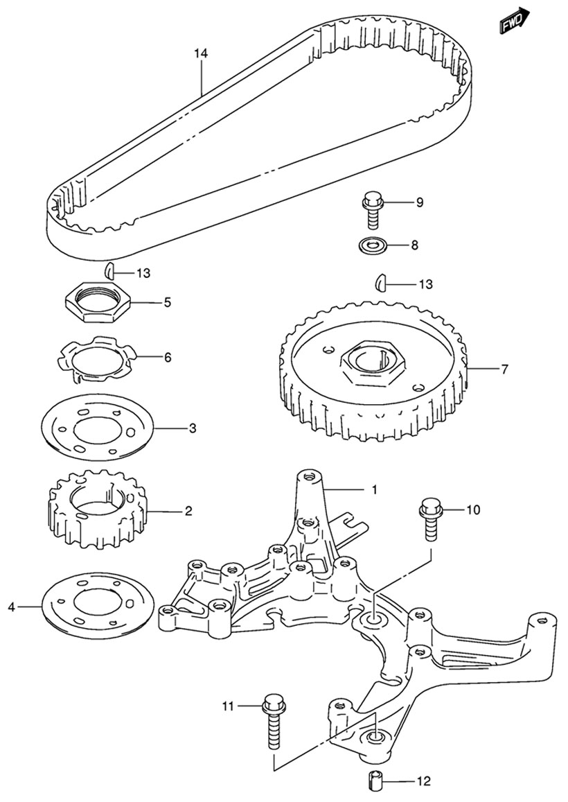 ������ ����������� ������ suzuki df15s sk9