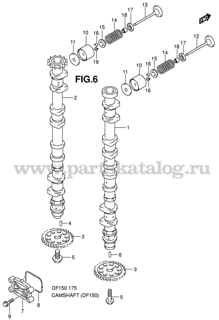 ���������� Suzuki DF150 TX K11 (E1) 2011