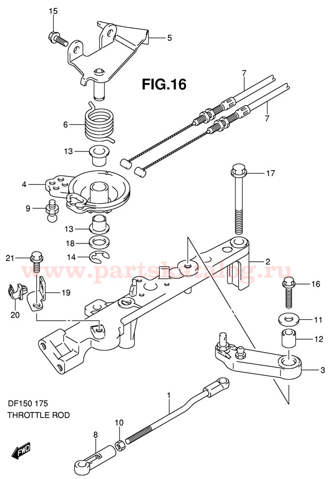 ���� �������� Suzuki DF-150TX K11