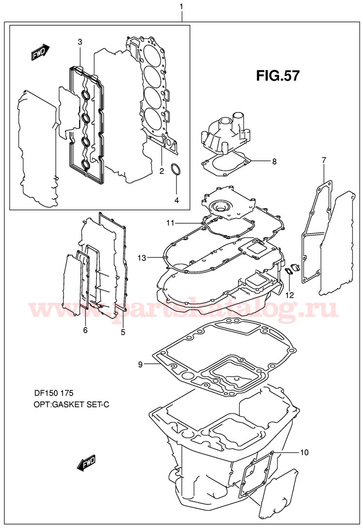 ��������� ��������� ��� Suzuki df150tx k11