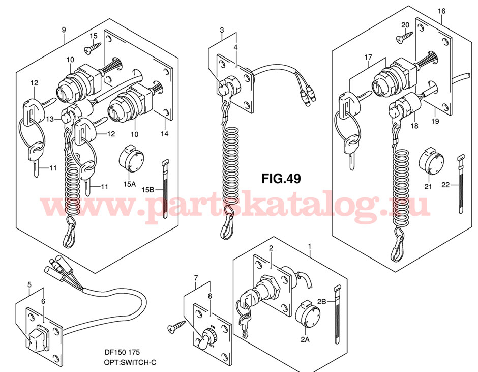 ������ �������������� Suzuki df150 tx k11