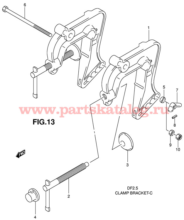 �������� ���������� ������ suzuki df 2.5 sk11