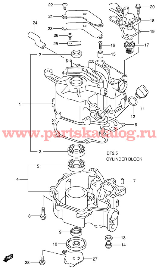 ������ �������� ���� �������� suzuki df2.5 sk11