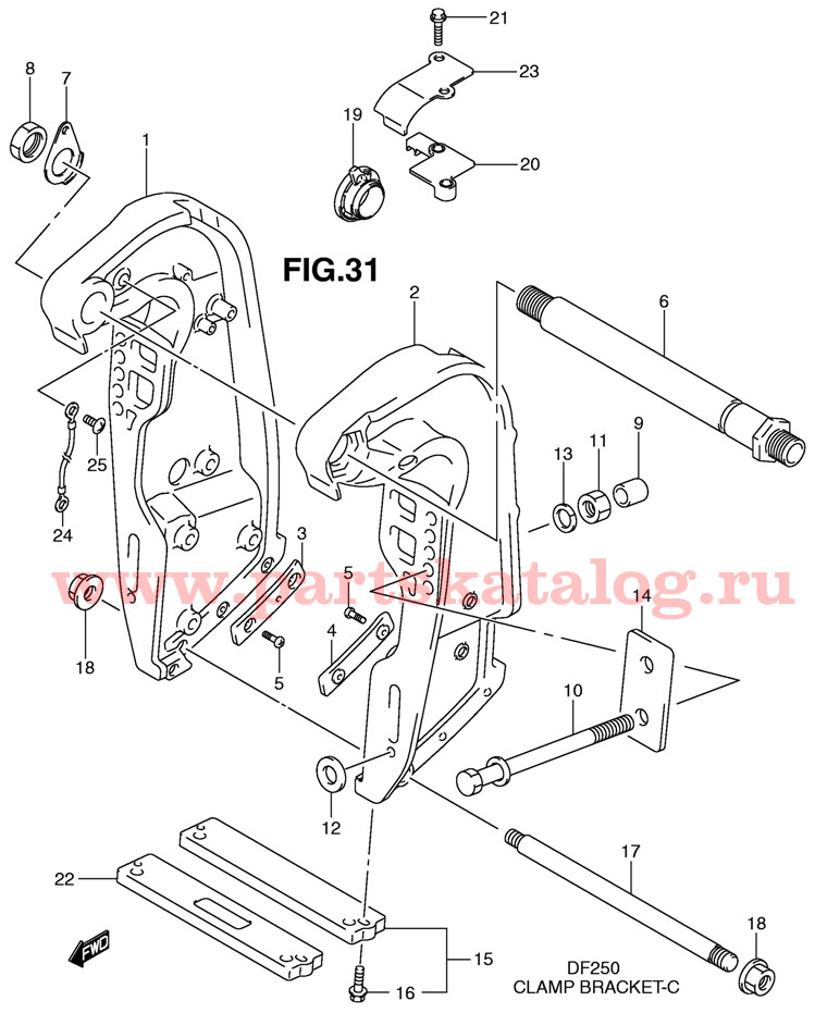 ��������� ������ Suzuki df200 TK11 2011