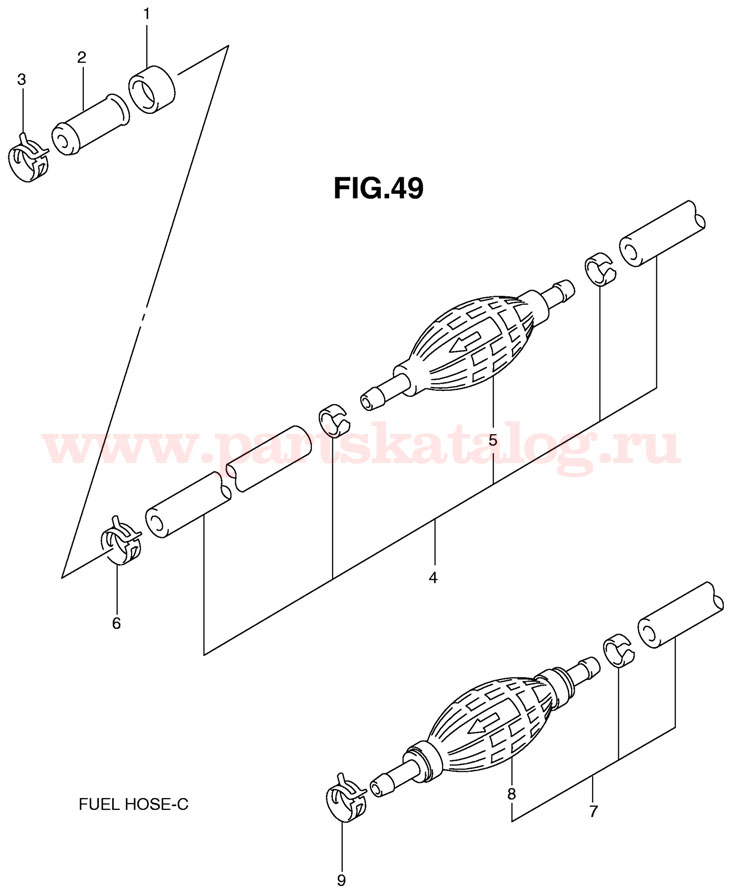 ��������� ����� � ������ Suzuki DF-200 TK11 2011