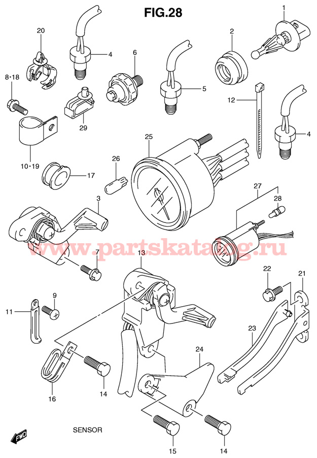 ������� �� �������� ����� Suzuki df200 tk11 2011