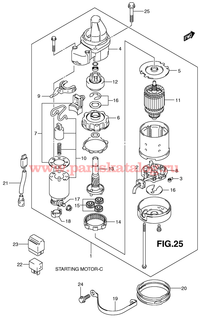 ��������� ��������������� Suzuki df200 TK11 2011