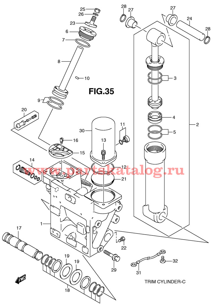 ������� ������ Suzuki df200 tk11 2011