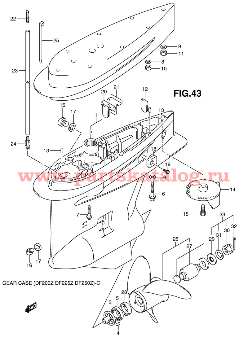 �������� Suzuki df200 TK11 2011 - ����������� DF200Z, DF225Z, DF250Z
