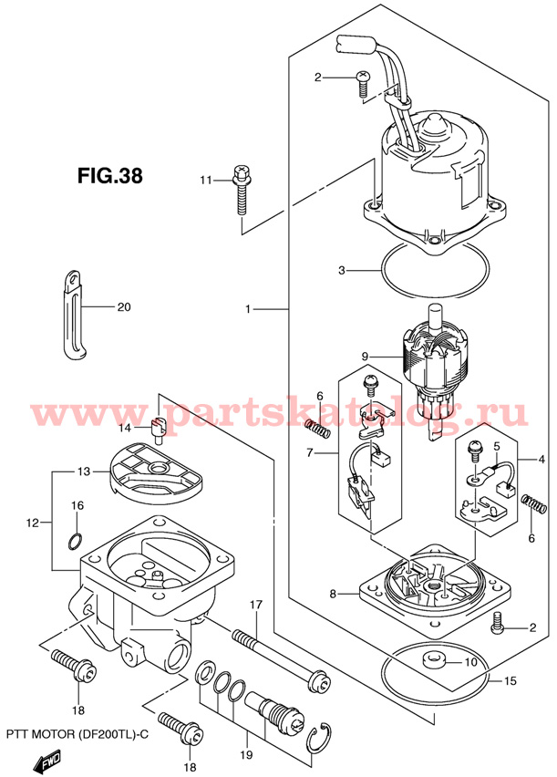 ��������� �������� ������� Suzuki df200 tk11 2011 - ������ df200 tl