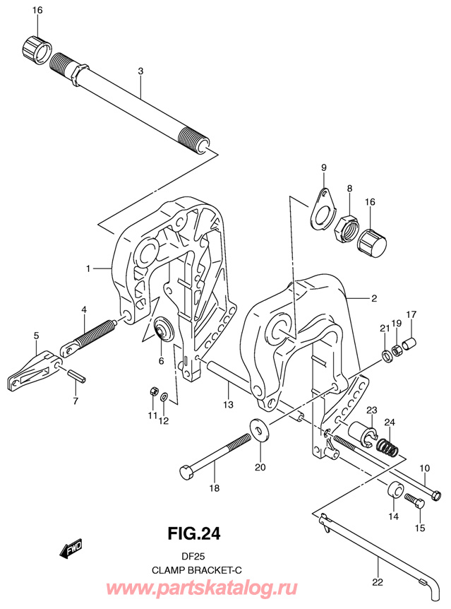 ������ Suzuki df25 k10 - ������ ��������� ������