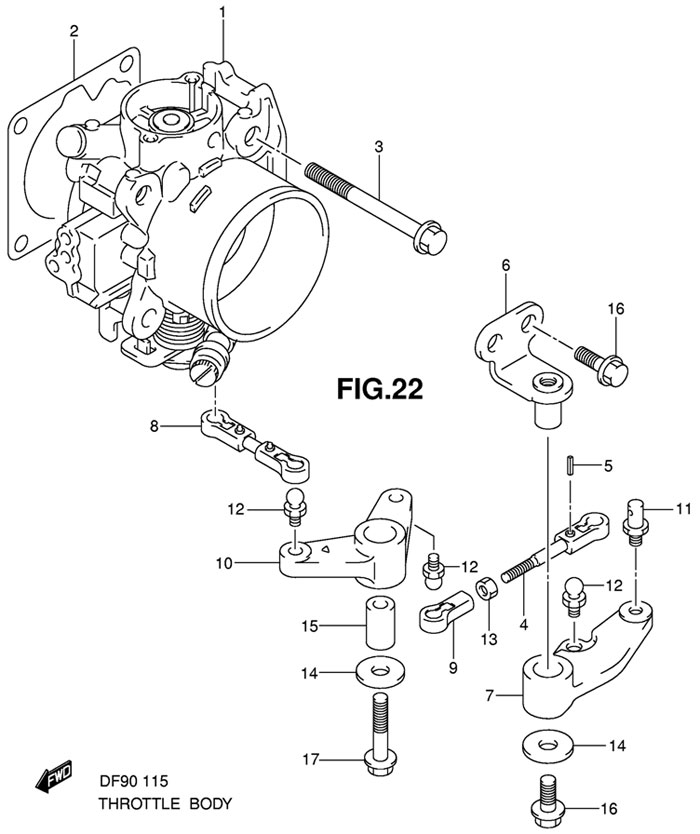����� Suzuki DF90TL 2008, ������ �������� ����