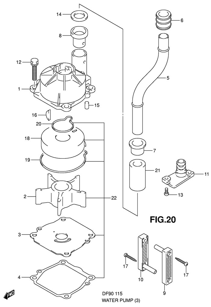 ������� ����� Suzuki df90t 680686~, ����������