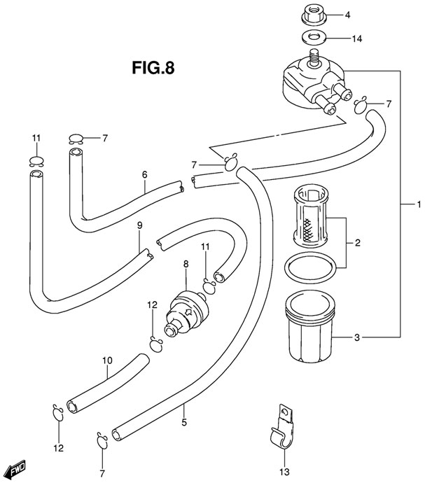 ��������� ����� suzuki dt15 sk9 �� ������ DT15K