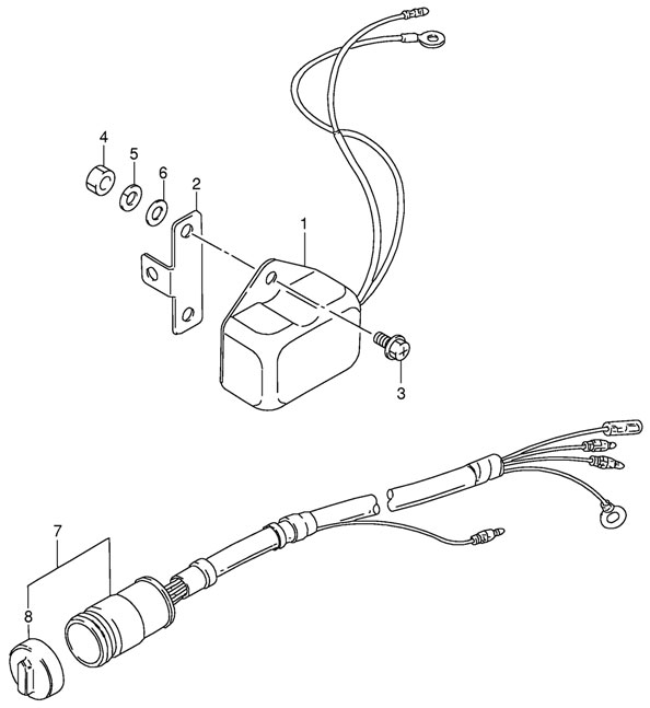 ����������� �� ����� Suzuki dt15 sk9