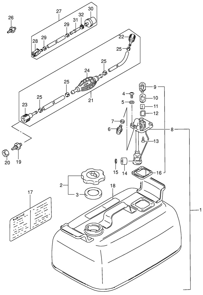 �������� ��������� ��� Suzuki dt15 sk9