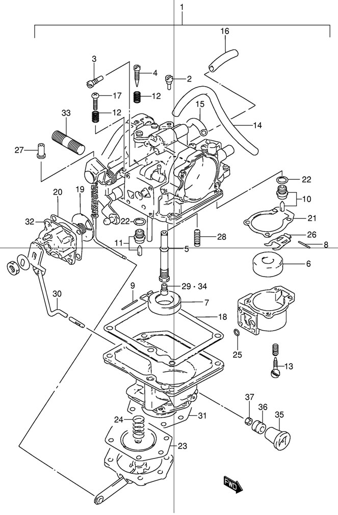 ������� suzuki dt30 lk11 e1, ���������� ��� DT25K
