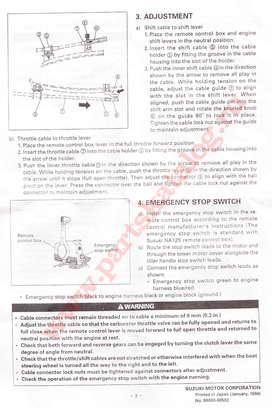 ������� ��������� ��������� �� 67130-93820-000 �� ����� Suzuki DT15