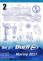 каталог Duell 2017 - запчасти на лодочные моторы, масла, гребные винты