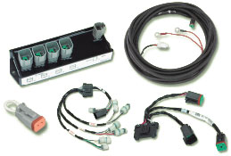 провода и коннекторы для подключения приборов
