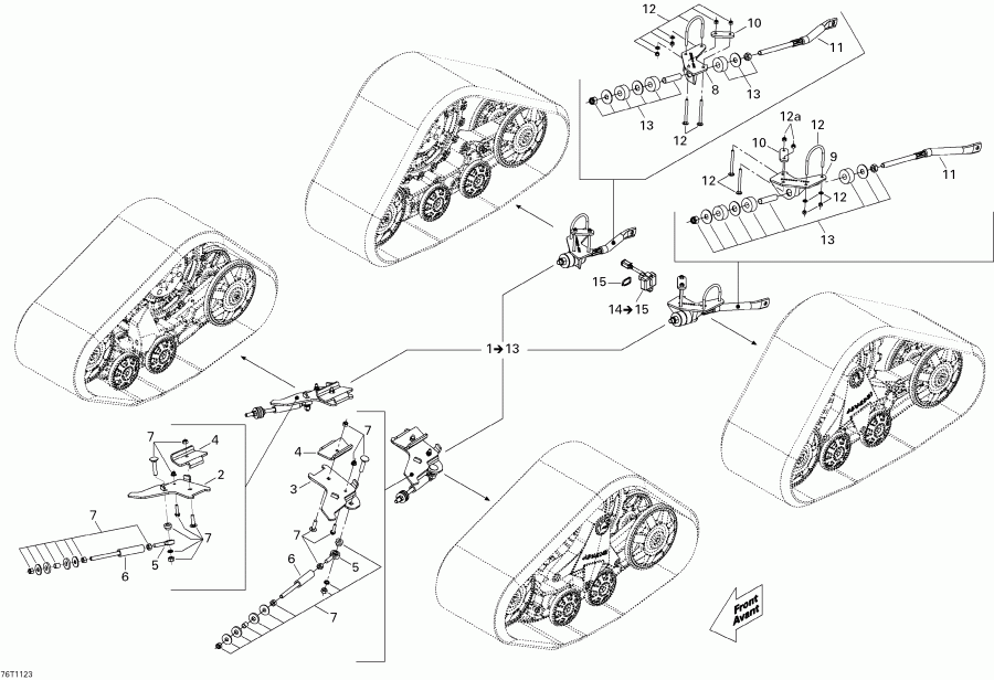 ATV  00- Applications - Stabilizer Arm