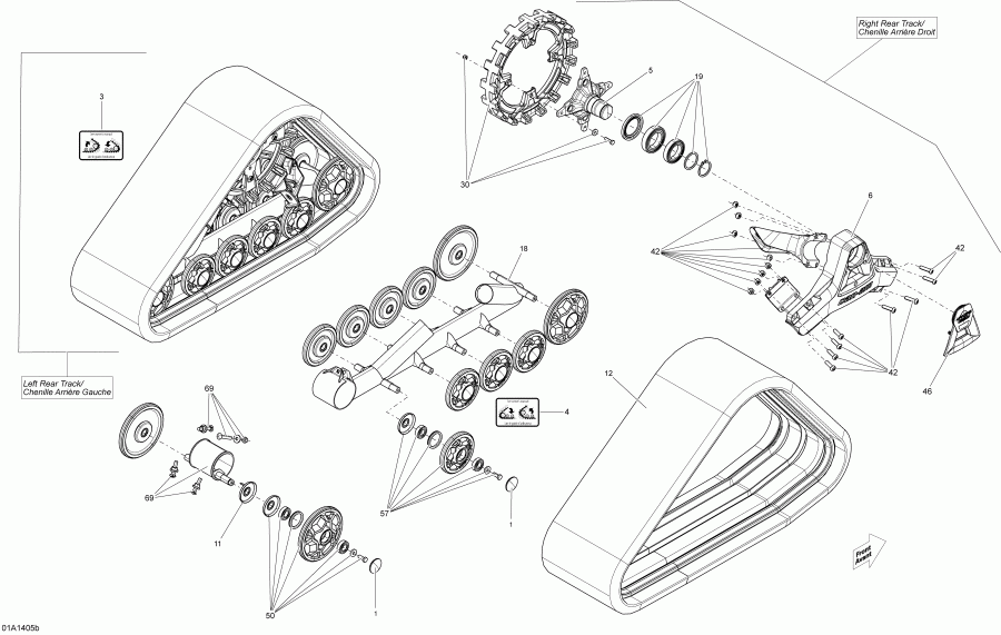  0Track Kit Rear_01A1405b - 01a1405b