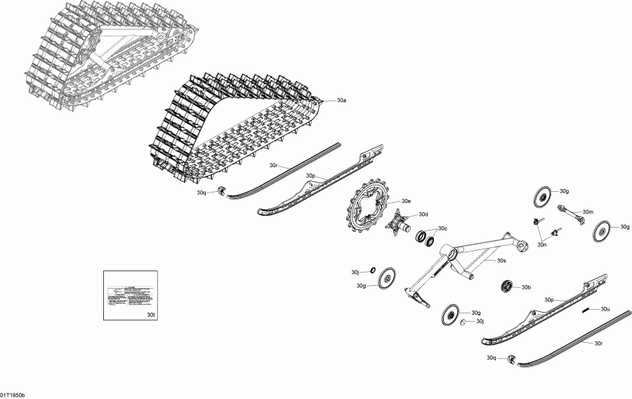 BRP 0Attachment - Track Kit Rear